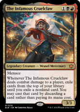 O Infame Garracruel / The Infamous Cruelclaw - Magic: The Gathering - MoxLand
